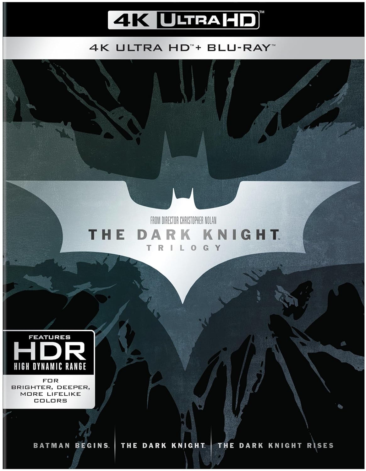The Dark Knight Trilogy (4K Ultra HD + Blu-ray)