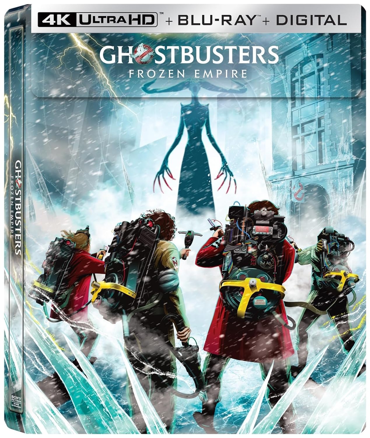 Ghostbusters: Frozen Empire Steelbook (4K UHD + Blu-ray + 4K Digital)