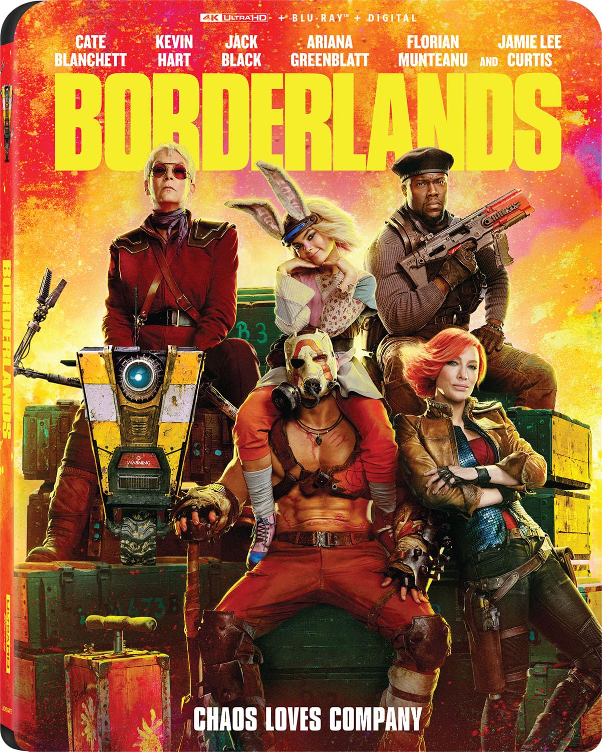 Borderlands (4K UHD + Blu-ray + Digital) w/slipcover