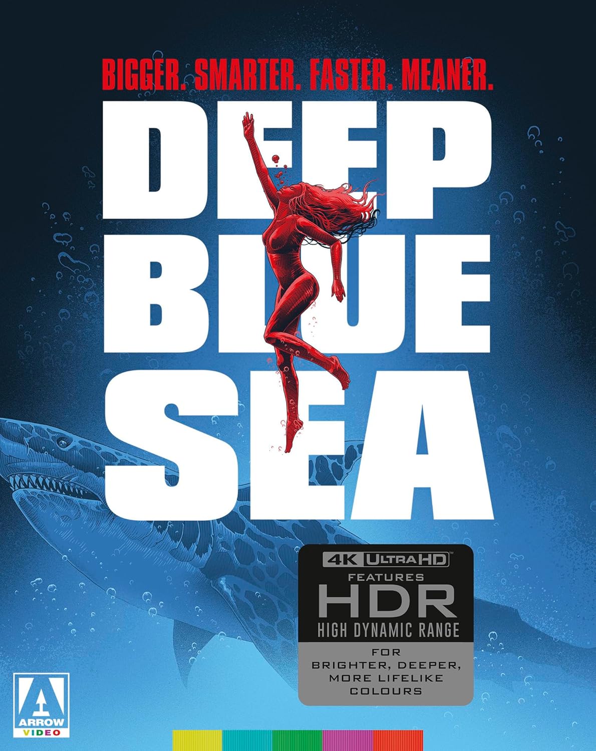 Deep Blue Sea (4K UHD), Including Postcard, Poster, Aquatica Research Book