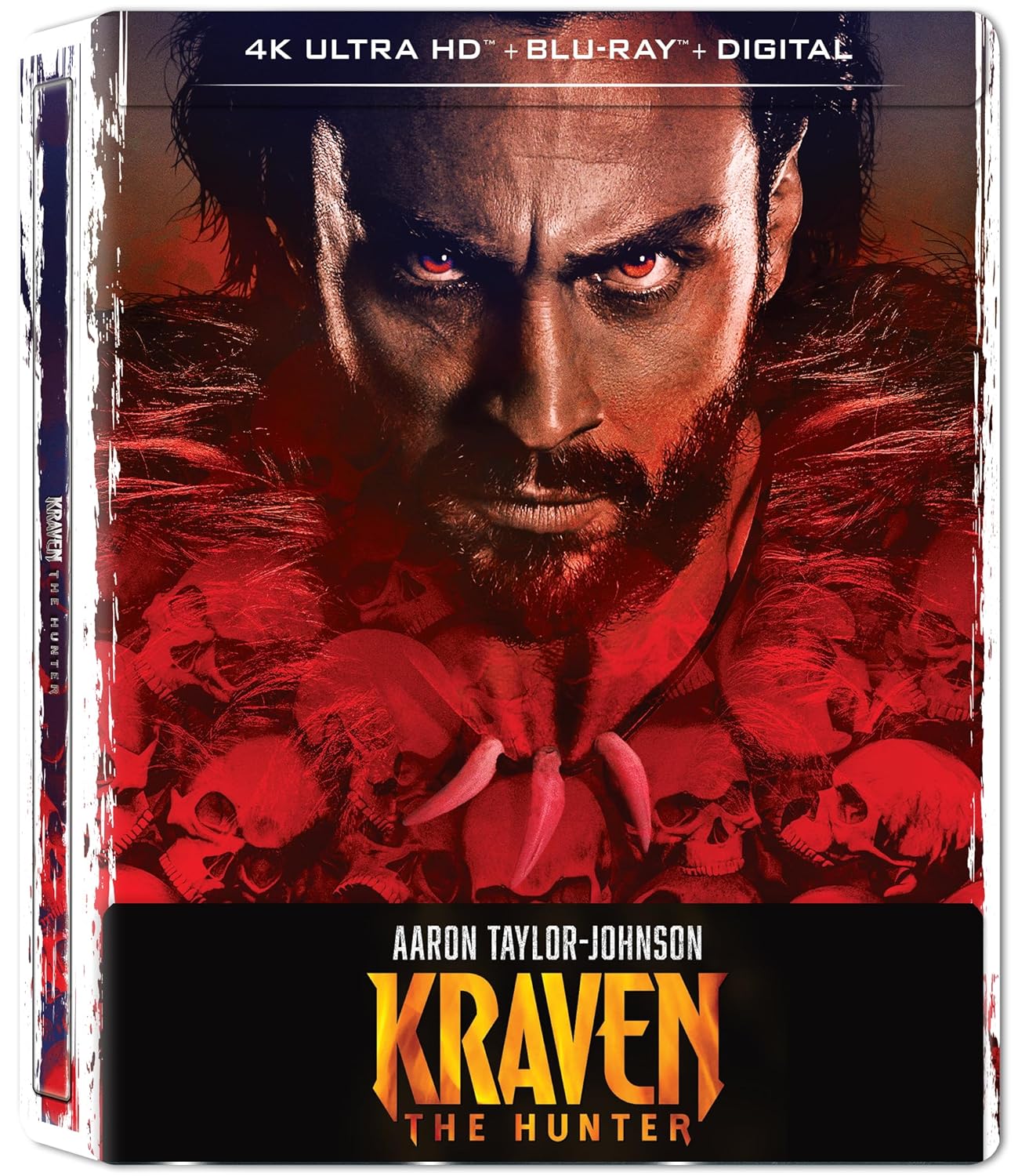 Kraven The Hunter Steelbook (4K UHD + Blu-ray + Digital)