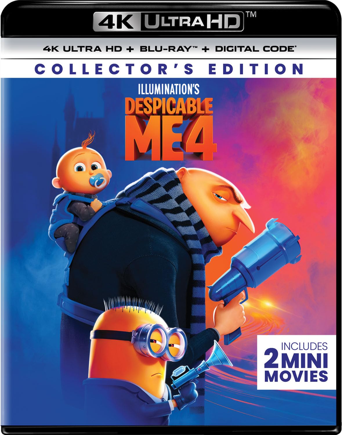 Despicable Me 4 - Collector's Edition (4K UHD + Blu-ray + Digital) w/slipcover