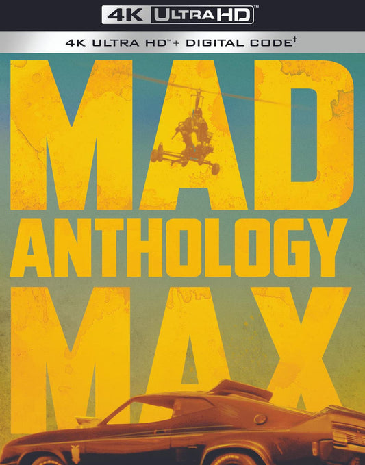 Mad Max 4-Film Anthology (4K Ultra HD), Digital code expired.