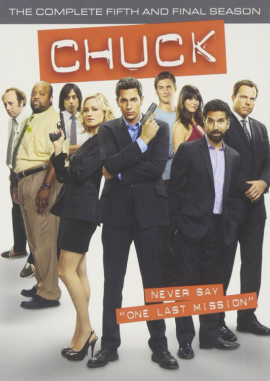 Chuck: The Complete Fifth Season (DVD, 2012, 3-Disc Set)