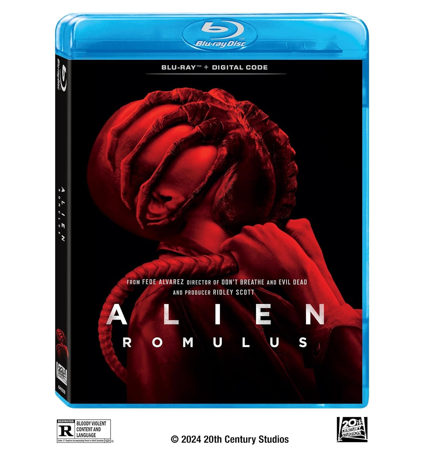 Alien: Romulus (Blu-ray + Digital Code) with Slipcover