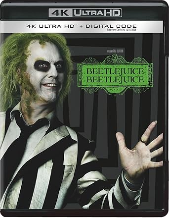 Beetlejuice Beetlejuice (4K UHD + 4K Digital) with slipcover