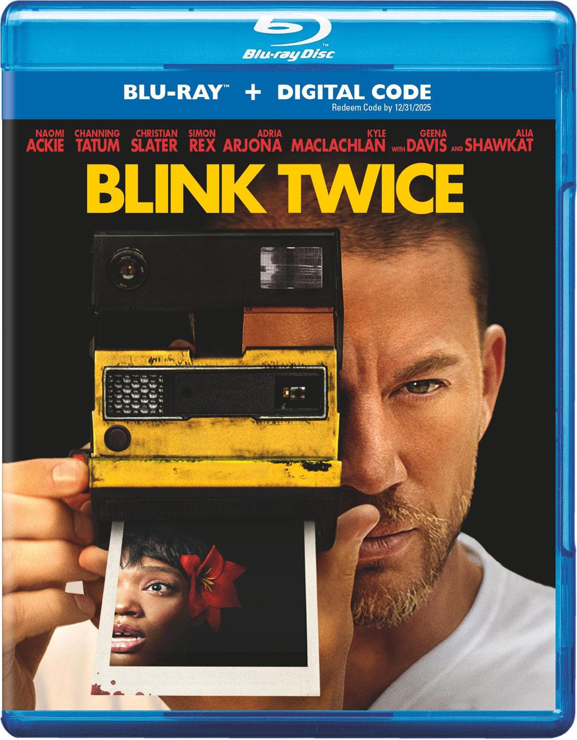 Blink Twice [Blu-Ray + Digital Code], No Slipcover