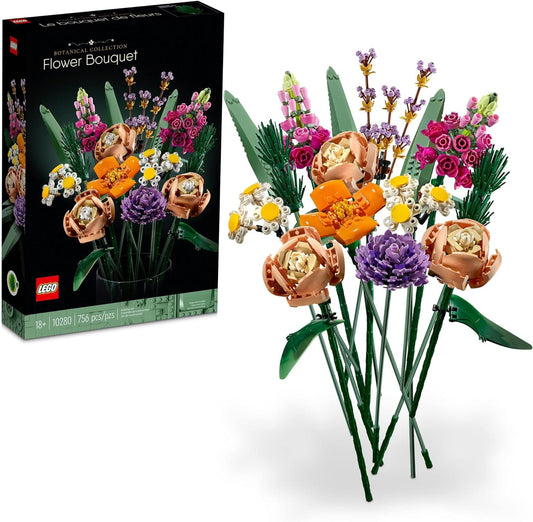 LEGO 10280 - Icons Flower Bouquet Building Decoration Set
