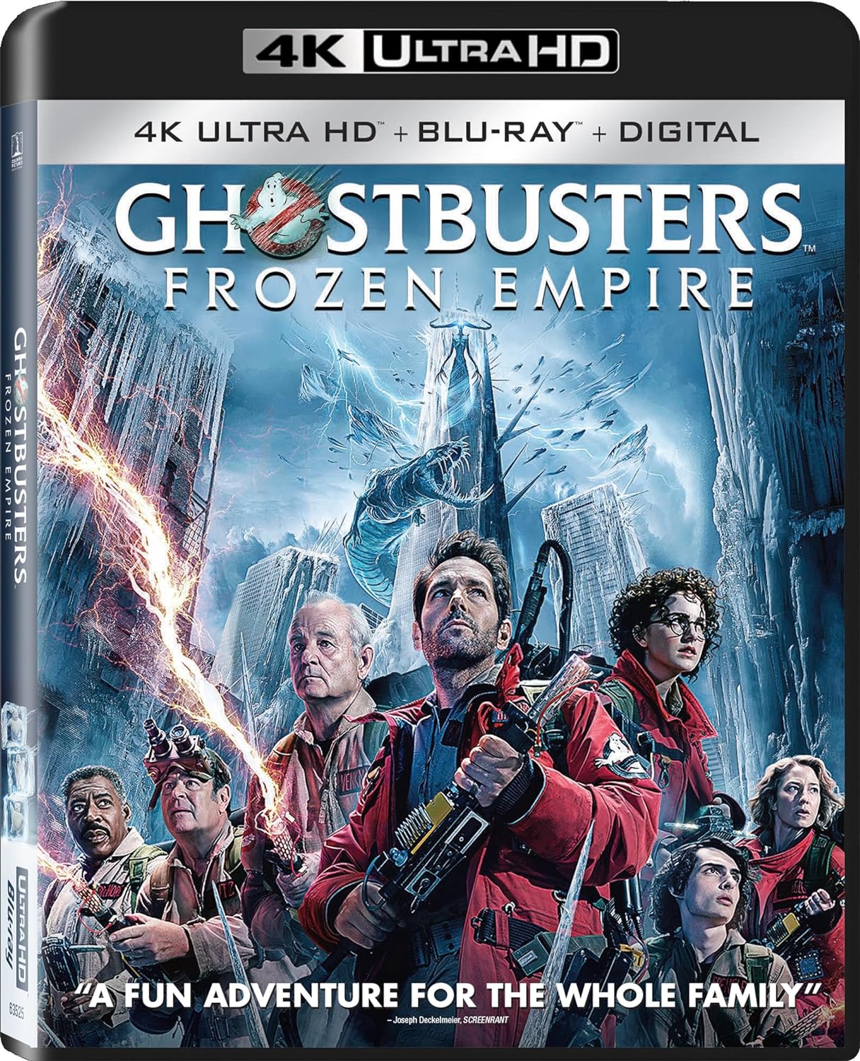 Ghostbusters: Frozen Empire (4K UHD + Blu-ray + 4K Digital), with Slipcover