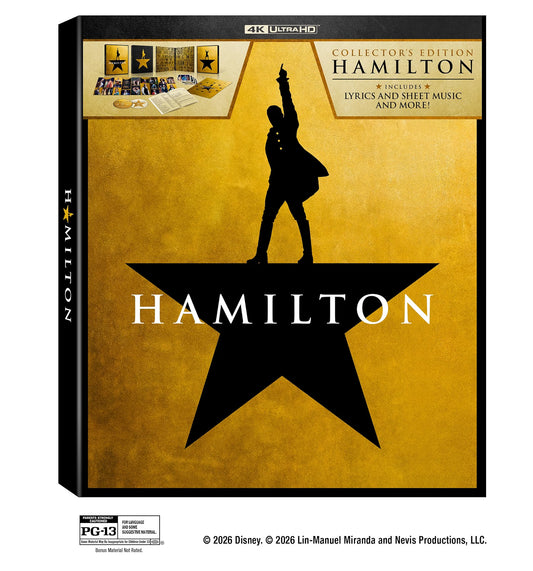 Hamilton (2020) (4K UHD - Collector's Edition) + Lyrics and sheet music