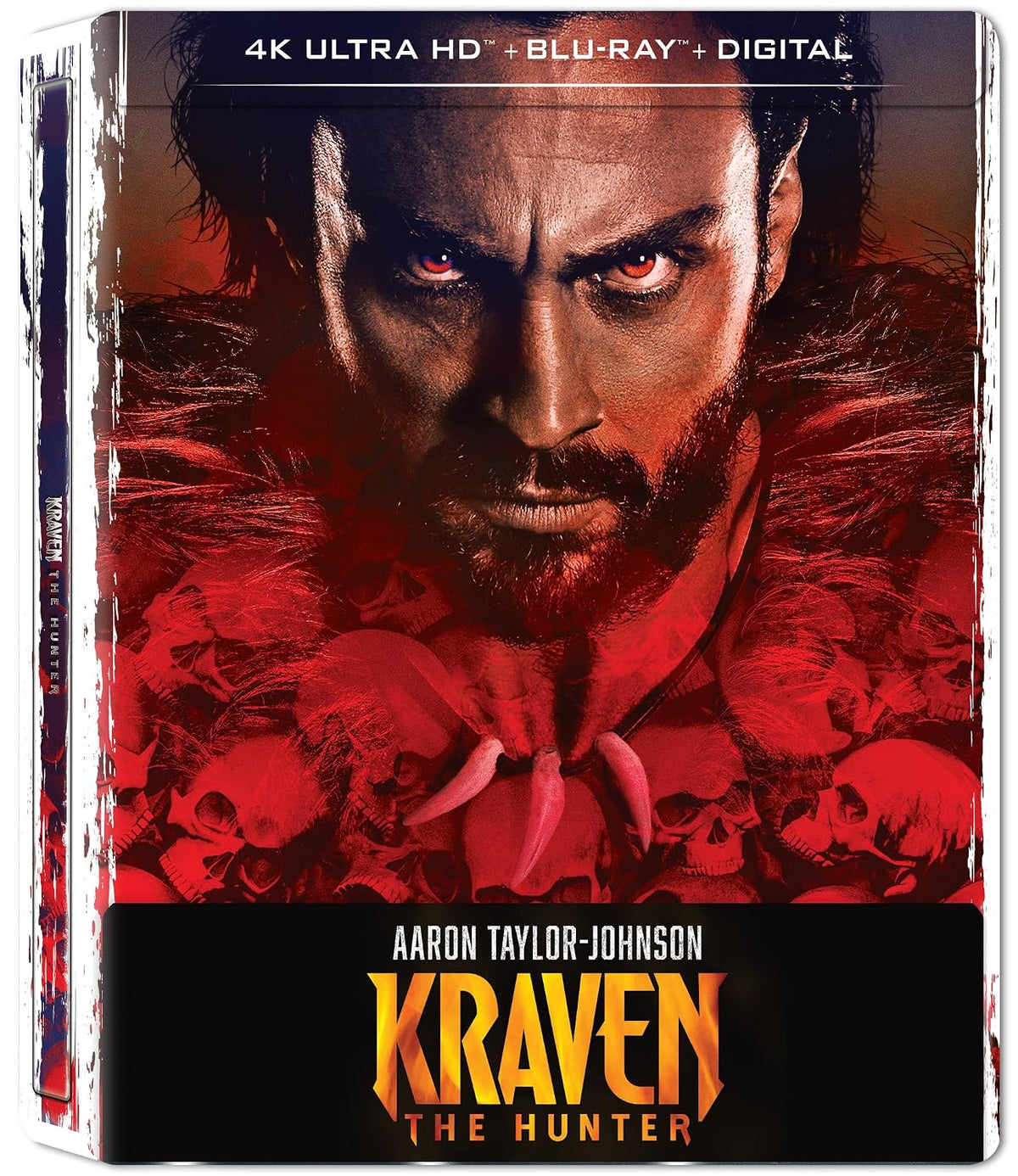 Kraven the Hunter 4K UHD + Blu-ray + 4K Digital Code Steelbook - Limited Edition