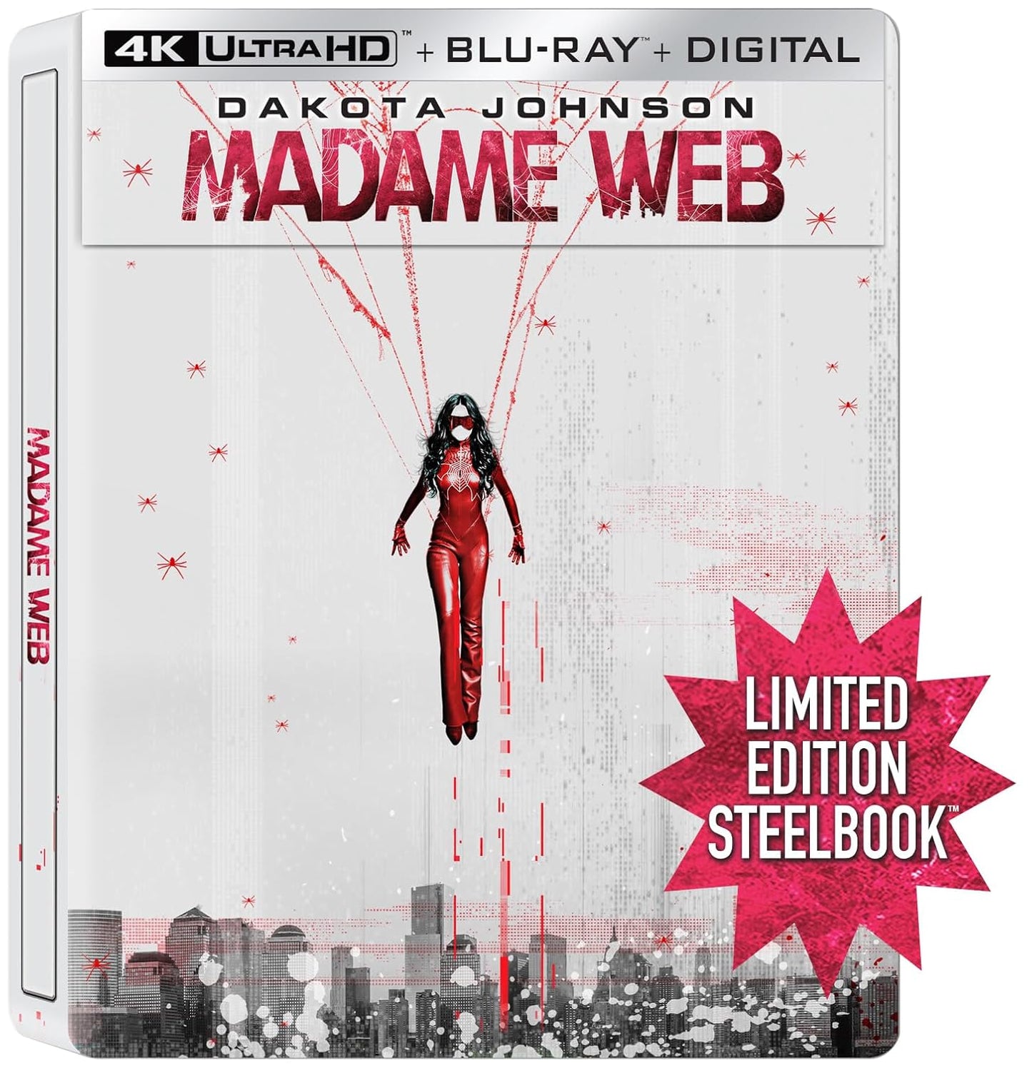 Madame Web Steelbook (4K UHD + Blu-ray + 4K Digital)