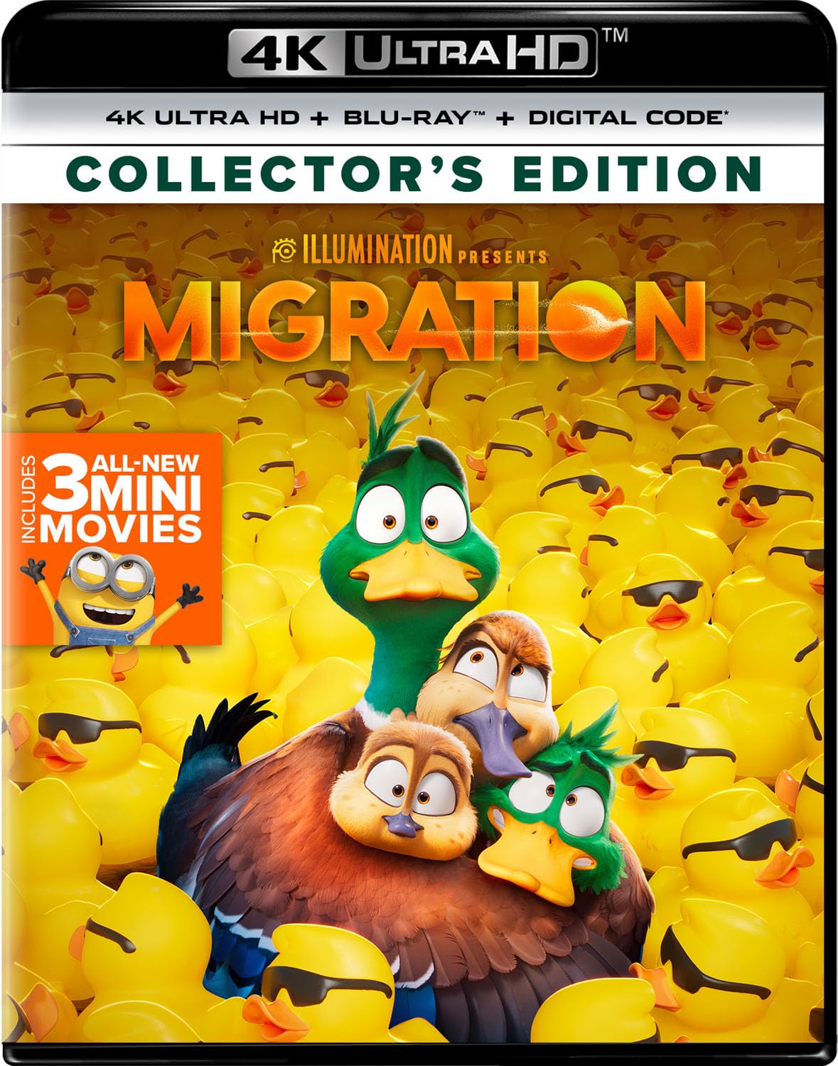 Migration (4K UHD + Blu-ray + 4K Digital), with Slipcover