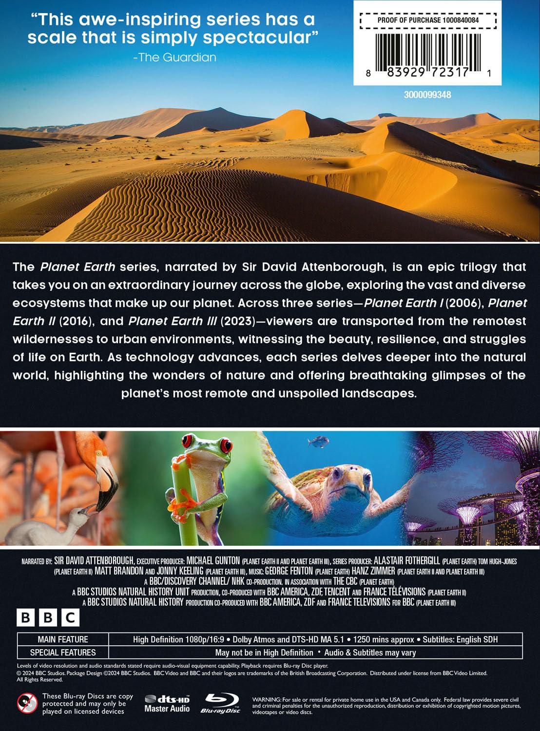 Planet Earth Trilogy Collection Blu-ray