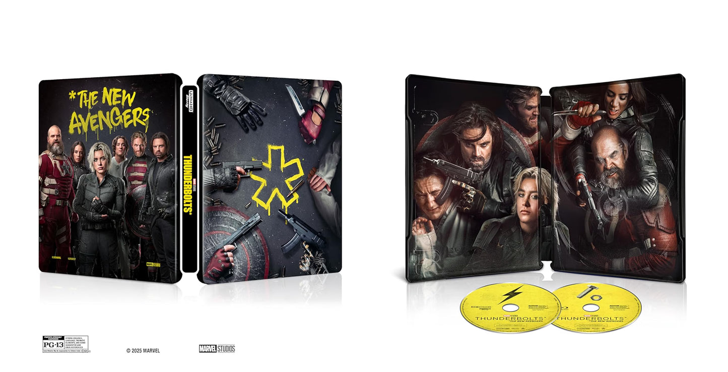 Thunderbolts Limited Edition 4K Steelbook - 4K + Blu-ray + Digital