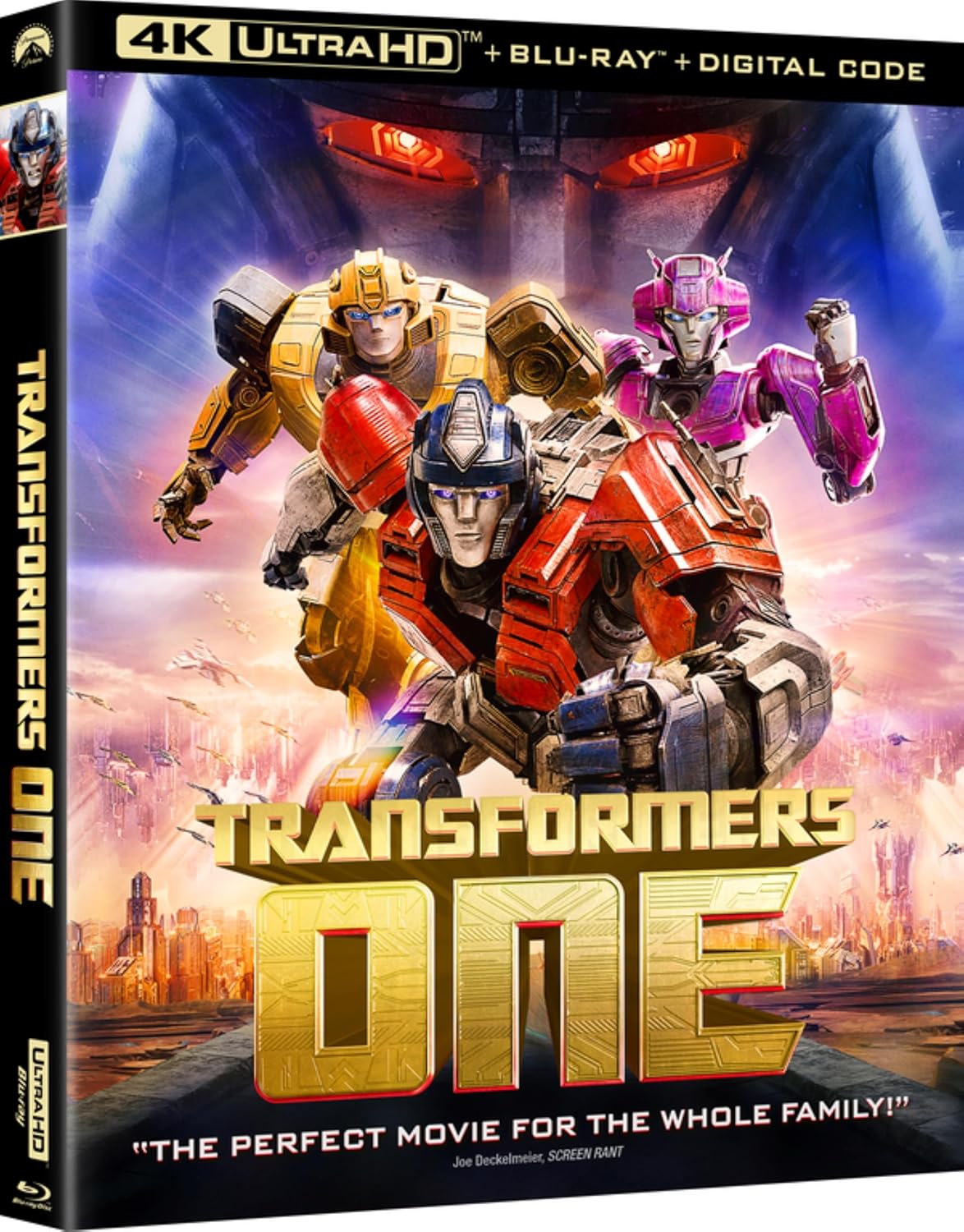 Transformers One (4K UHD + Blu-ray + Digital Code) with Slipcover