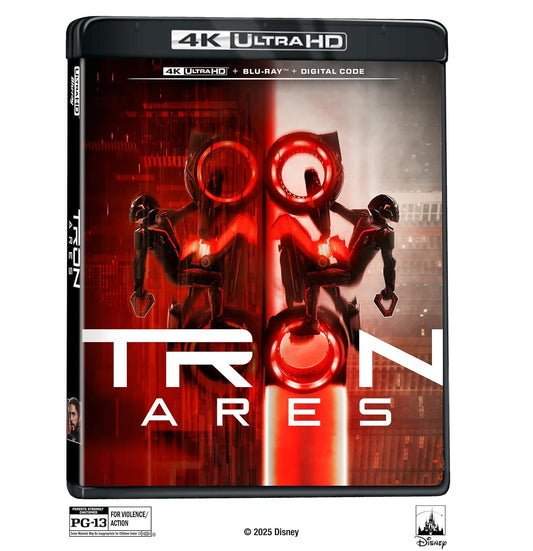 Tron: Ares (4K UHD + Blu-ray +4K Digital Code) W/ Slipcover