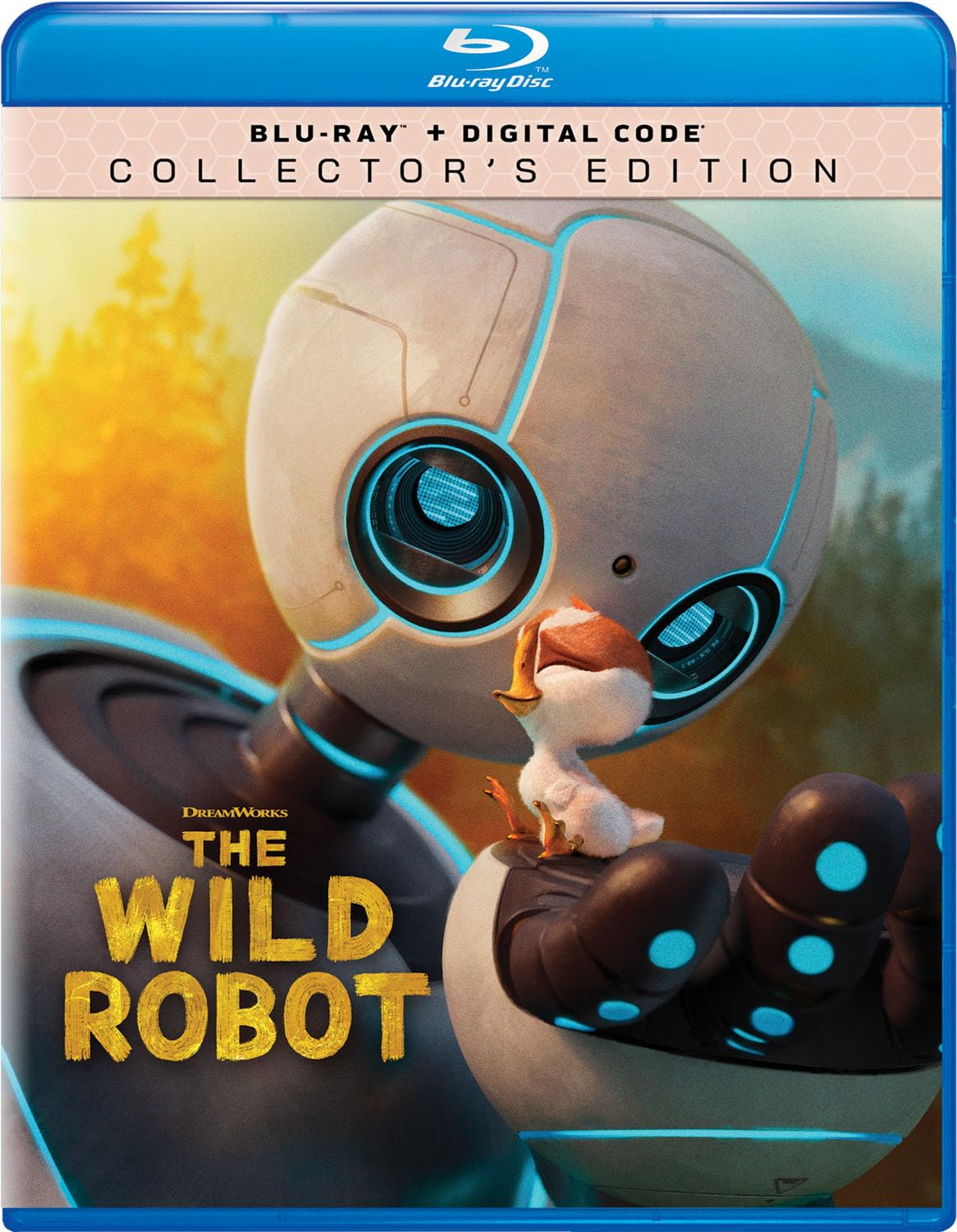 The Wild Robot (Blu-ray + Digital Code) with Slipcover