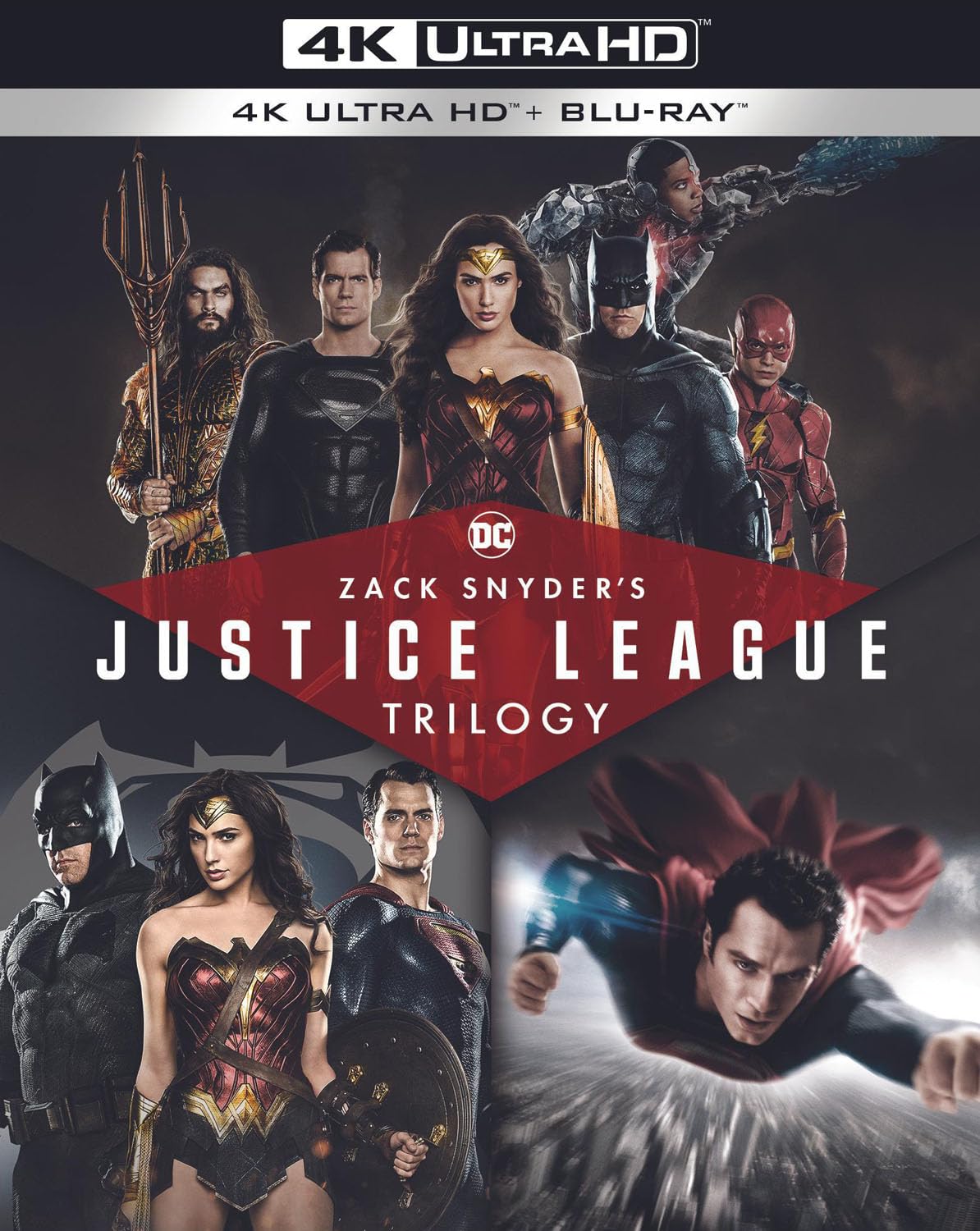 Zack Snyder's Justice League Trilogy (4K Ultra+ Blu-ray)