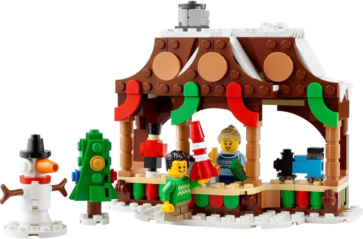 LEGO 40602 - Winter Market Stall (271 pcs), Ages 8+