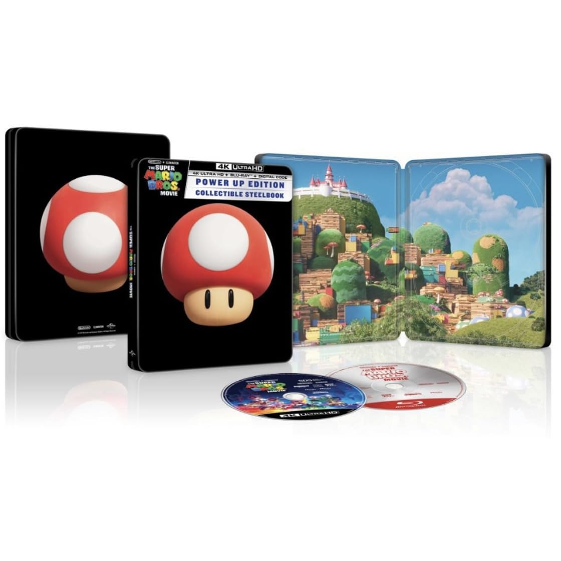 The Super Mario Bros. Movie - Power Up Collectible Edition Steelbook (4K UHD + Blu-ray + 4K Digital)