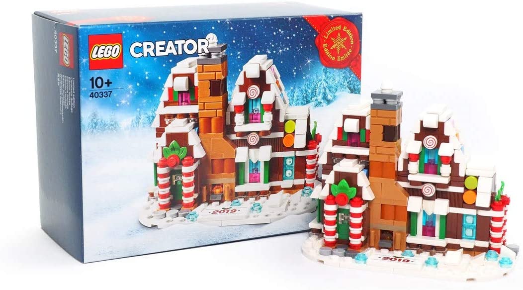 Lego 40337 - CREATOR 2019 Lego Gingerbread House Mini Limited Edition (Retired Product), ages 10+