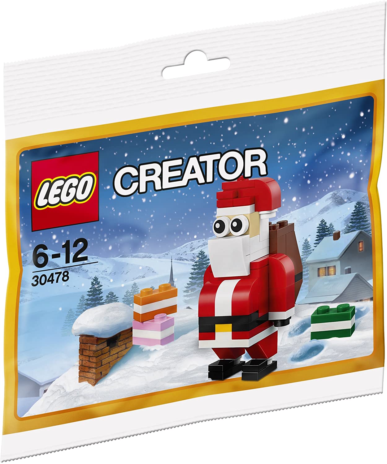 Lego 30478 - Creator Santa Claus Poly Bag (74 pcs), ages 4+